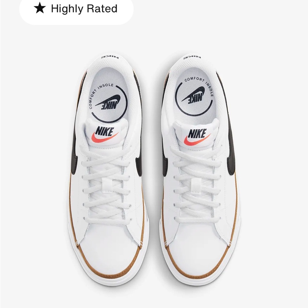 Nike like new court legacy size 5y sneaker